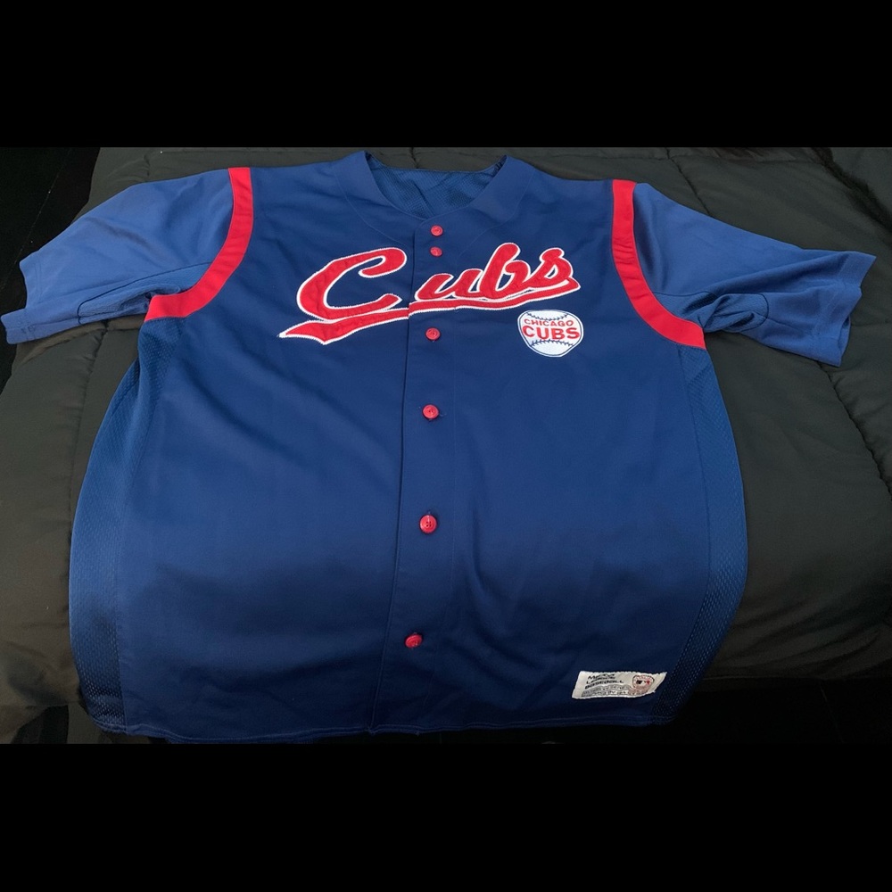 Good condition blue Cubs jersey